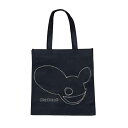 (デッドマウス) Deadmau5 オフィシャル商品 Mau5 Trend Version Freehand トートバッグ エコフレンドリー エコバッグ 布バッグ 【海外通販】