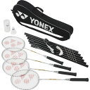 (ヨネックス) Yonex バドミントンセット (4組セット) 【海外通販】