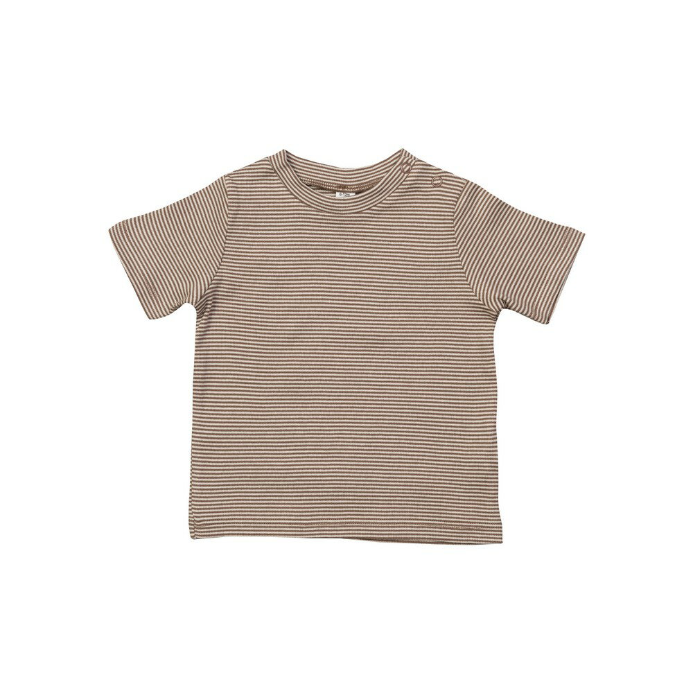 (ベイビーバグズ) Babybugz 赤ちゃん・ベビー用 ボーダー柄 半袖 Tシャツ 【海外通販】