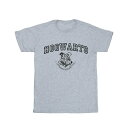 (ハリー・ポッター) Harry Potter オフィシャル商品 キッズ・子供用 ホグワーツ クレスト 半袖 Tシャツ トップス 男の子 【海外通販】