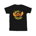 (リロ・アンド・スティッチ) Lilo and Stitch オフィシャル商品 メンズ Wicked Mischief 半袖 Tシャツ トップス 【海外通販】