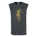 (アンプリファイド) Amplified オフィシャル商品 メンズ リンキン・パーク Tシャツ Tiger ノースリーブ タンクトップ トップス 【海外通販】