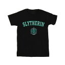 (ハリー・ポッター) Harry Potter オフィシャル商品 メンズ スリザリン クレスト 半袖 Tシャツ トップス 【海外通販】
