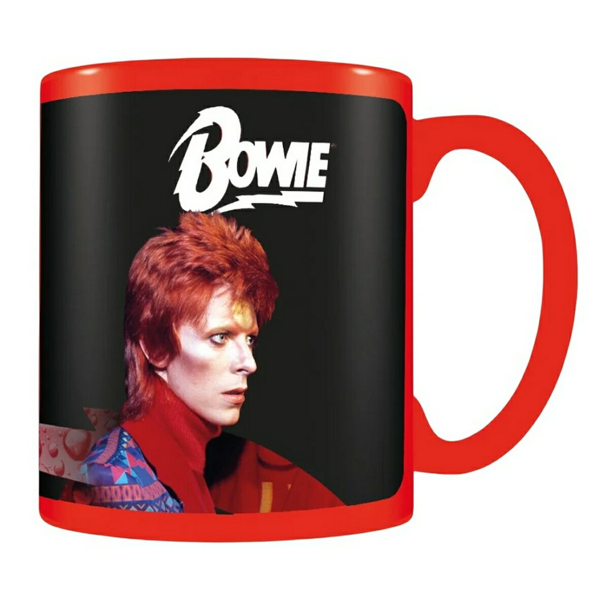(デヴィッド・ボウイ) David Bowie オフィシャル商品 Bolt マグ 温感マグ マグカップ コップ 【海外通販】