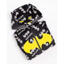 (バットマン) Batman オフィシャル商品 キッズ・子供 ボーイズ ふわふわ スリープスーツ つなぎ パジャマ 【海外通販】