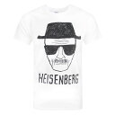 (ブレイキング バッド) Breaking Bad オフィシャル商品 メンズ Heisenberg スケッチ Tシャツ 半袖 カットソー トップス 【海外通販】