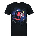 (ジャッジ ドレッド) Judge Dredd オフィシャル商品 メンズ Cover Art Tシャツ 半袖 カットソー トップス 【海外通販】