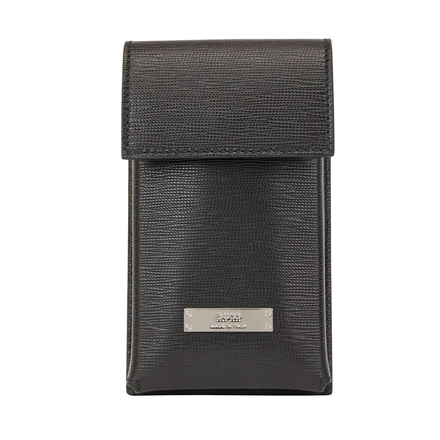 (ヒューゴ・ボス) Hugo Boss GalleryA イタリアンレザー ネックポーチ 【海外通販】(4)