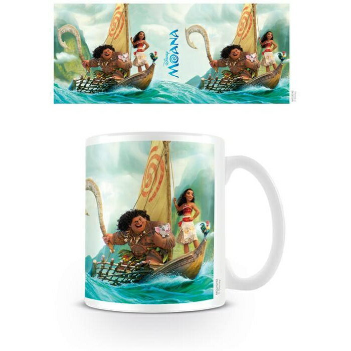 (モアナと伝説の海) Moana オフィシャル商品 Boat マグカップ コップ 【海外通販】