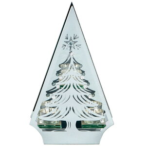 (クリスマスショップ) Christmas Shop シルバー ツリー型 ティーライトキャンドルホルダー デコレーション 飾り 【海外通販】