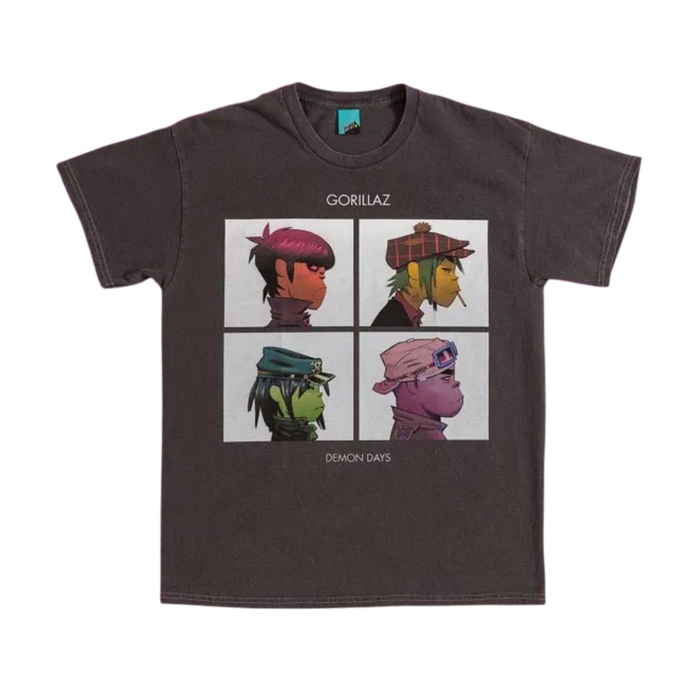 (ゴリラズ) Gorillaz オフィシャル商品 ユニセックス Demon Days Tシャツ 半袖 トップス 【海外通販】