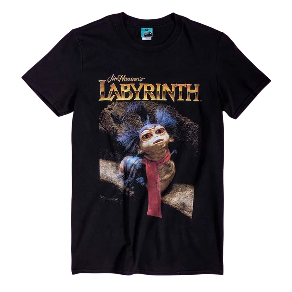 (ラビリンス/魔王の迷宮) Labyrinth オフィシャル商品 ユニセックス The Worm Wall Tシャツ 半袖 トップス 【海外通販】