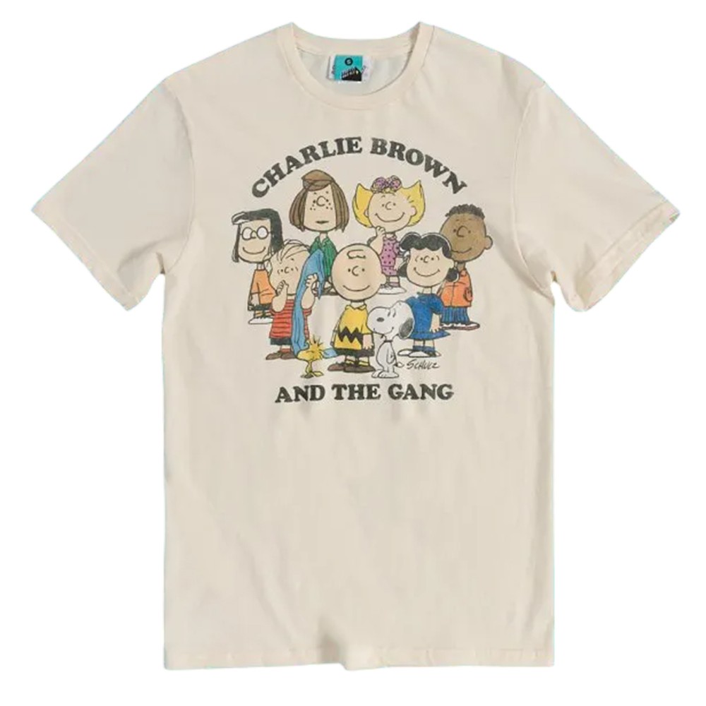 (ピーナッツ) Peanuts オフィシャル商品 ユニセックス Charlie And The Gang Tシャツ 半袖 トップス 【海外通販】