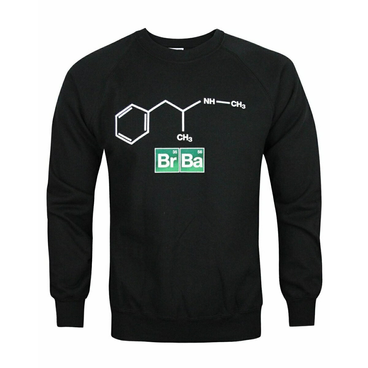 (ブレイキング・バッド) Breaking Bad オフィシャル商品 メンズ シンボル スケッチ トレーナー 長袖 スエットシャツ 