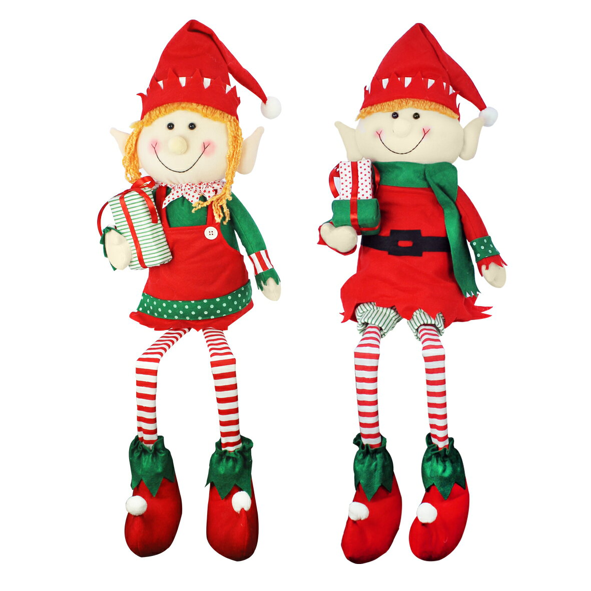 (クリスマスショップ) Christmas Shop エルフ 32インチ クリスマスデコレーション ぬいぐるみ クリスマス飾り 【楽天海外直送】