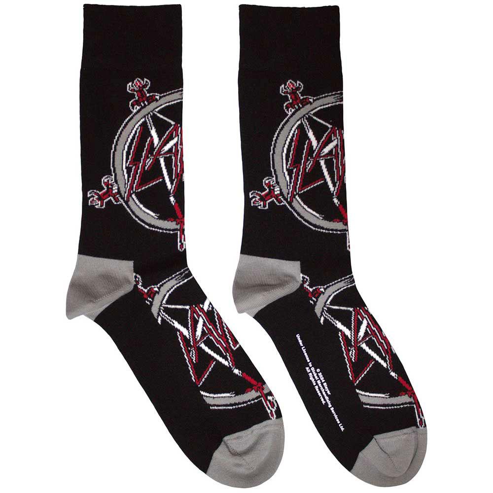 (スレイヤー) Slayer オフィシャル商品 ユニセックス ペンタグラム 靴下 アンクルソックス ソックス (1足組) 【海外通販】
