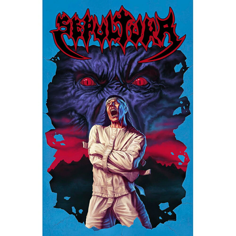 (セパルトゥラ) Sepultura オフィシャル商品 Schizophrenia テキスタイルポスター 布製 ポスター 【海..
