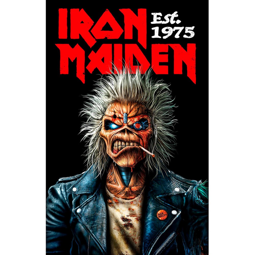 (アイアン・メイデン) Iron Maiden オフィシャル商品 Est 1975 Claw テキスタイルポスター 布製 ポスター 【海外通販】