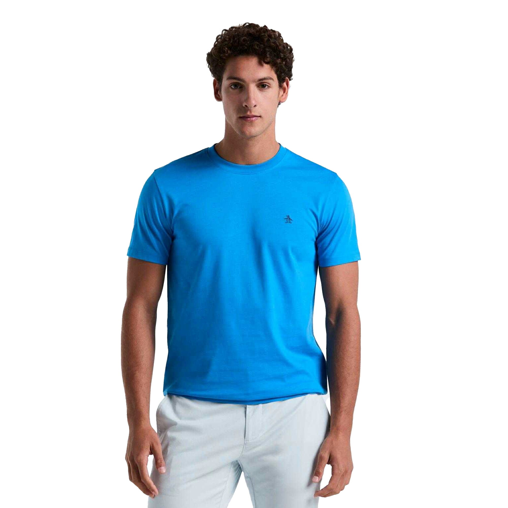 (オリジナルペンギン) Original Penguin メンズ 刺しゅうロゴ 半袖 Tシャツ トップス 【海外通販】
