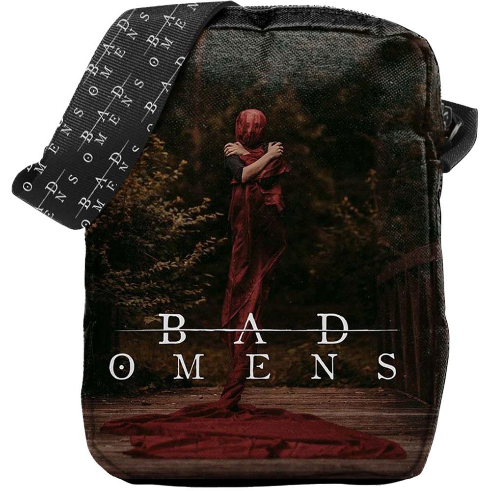 (バッド・オーメンズ) Bad Omens オフィシャル商品 Self Titled クロスボディーバッグ アルバムカバー ショルダーバッグ かばん 