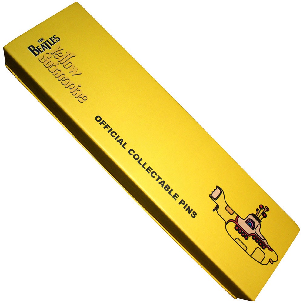 (ビートルズ) The Beatles オフィシャル商品 Yellow Submarine Portholes ピンバッジ バッジ セット (4個組) 【海外通販】