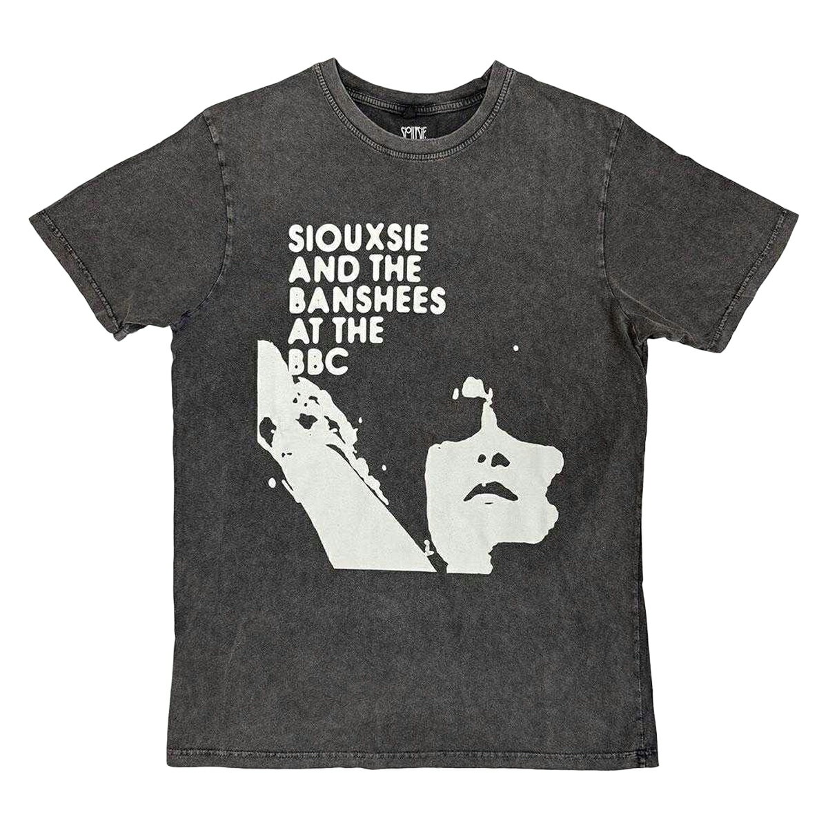 (スージー・アンド・ザ・バンシーズ) Siouxsie & The Banshees オフィシャル商品 ユニセックス At The BBC Tシャツ ストーンウォッシュ 半袖 【海外通販】