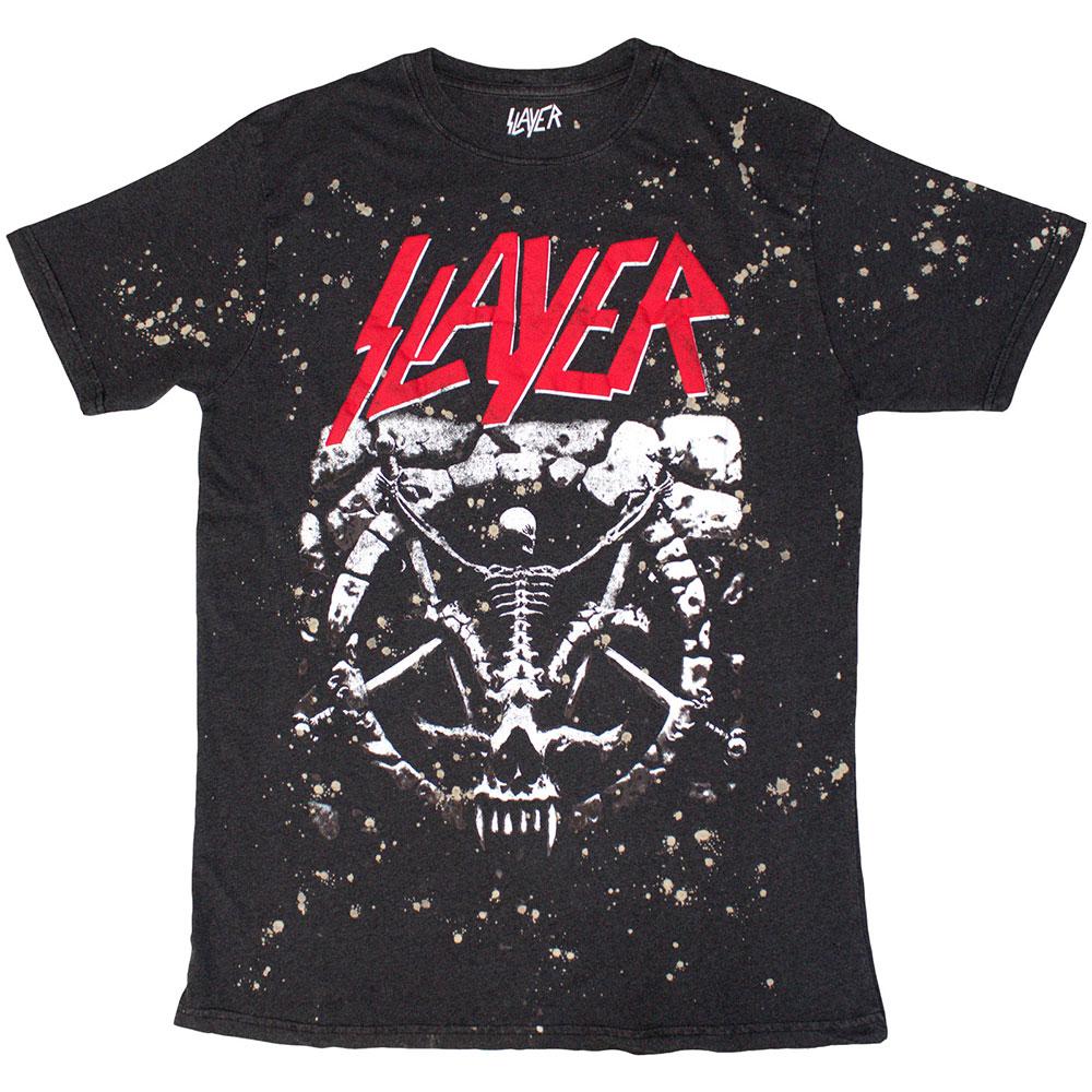 (スレイヤー) Slayer オフィシャル商品 ユニセックス Divine Splatter Tシャツ 半袖 トップス 【海外通販】