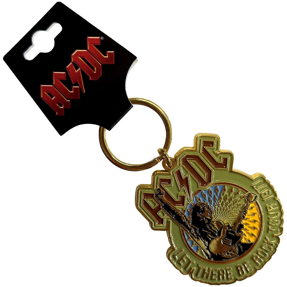 乐天商城 - (エーシー・ディーシー) AC/DC オフィシャル商品 Let There Be Rock Tour '77 キーリング キーホルダー 【海外通販】