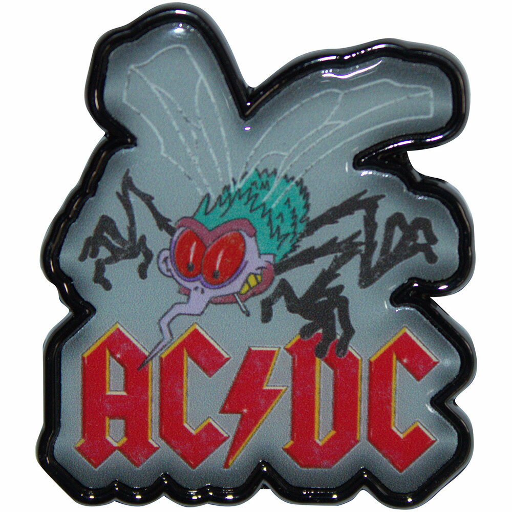 AC/DC ヴィンテージ ピンバッジ AC/DC Metal Logo ピンバッジ | GEEKHEAD