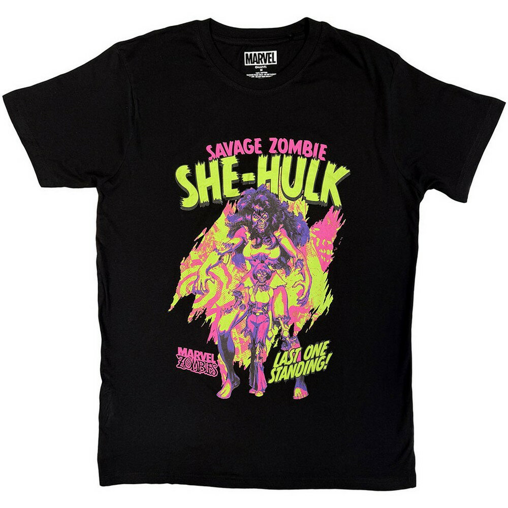 (シー・ハルク) She Hulk オフィシャル商品 ユニセックス Savage Zombie Tシャツ 半袖 トップス 【海外通販】