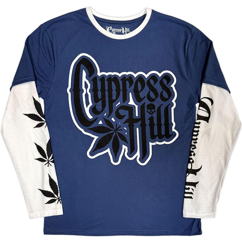 (サイプレス・ヒル) Cypress Hill オフィシャル商品 ユニセックス Leaf Tシャツ レイヤー 長袖 トップス 【海外通販】