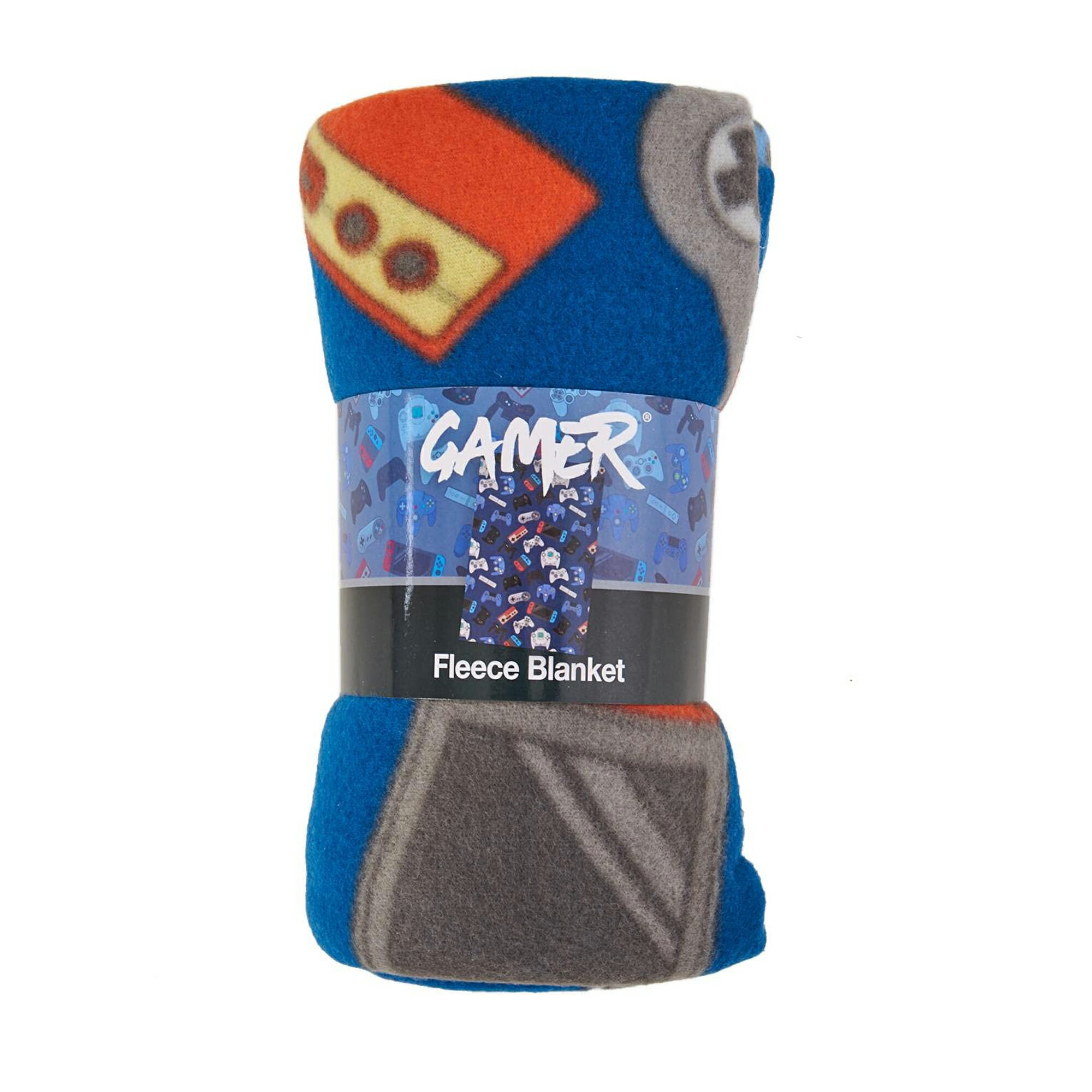(ゲーマー) Gamer オフィシャル商品 ゲームコントローラー フリースブランケット フリース毛布 【海外通販】