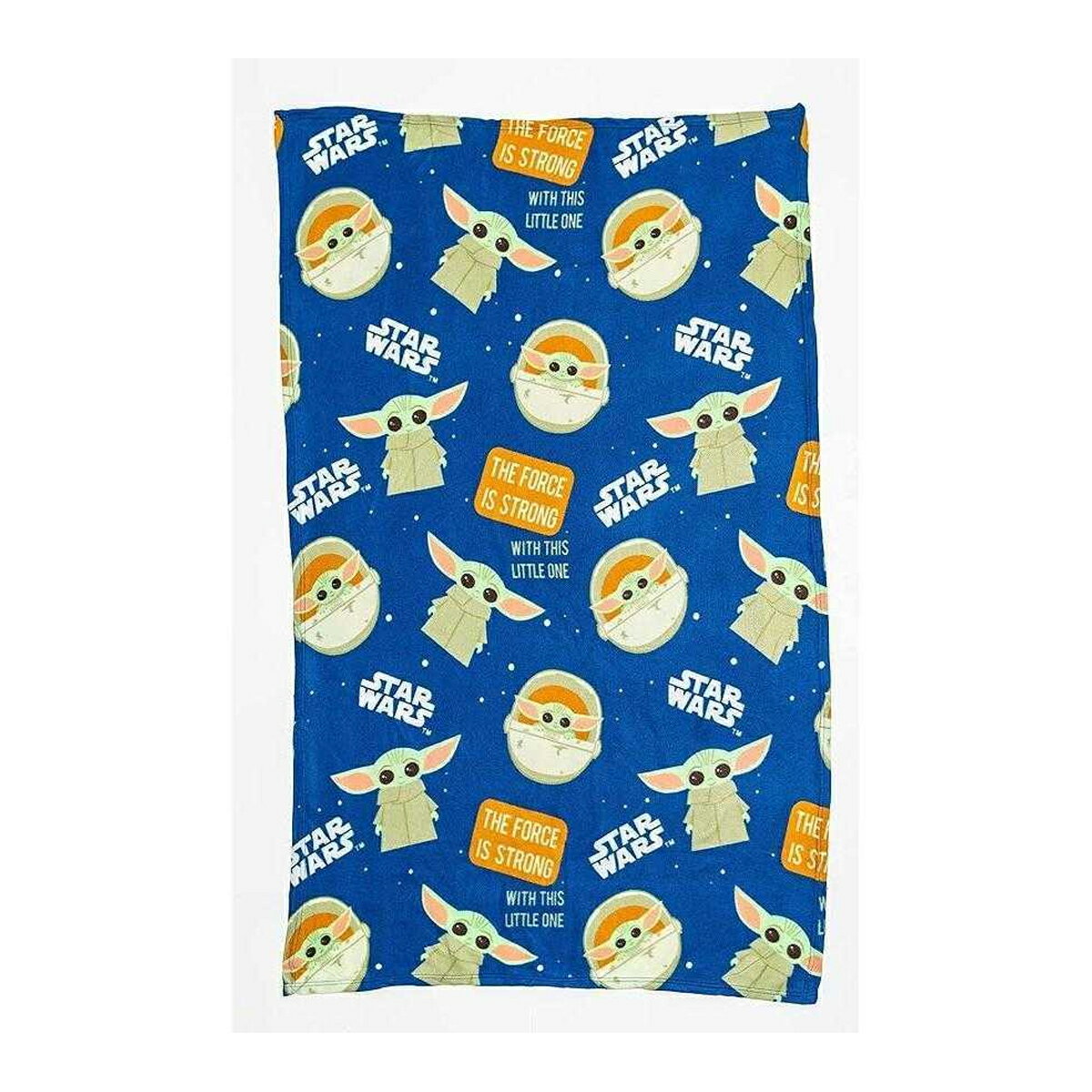 (スター・ウォーズ) Star Wars オフィシャル商品 The Mandalorian フリースブランケット ベビーヨーダ フリース毛布 【海外通販】