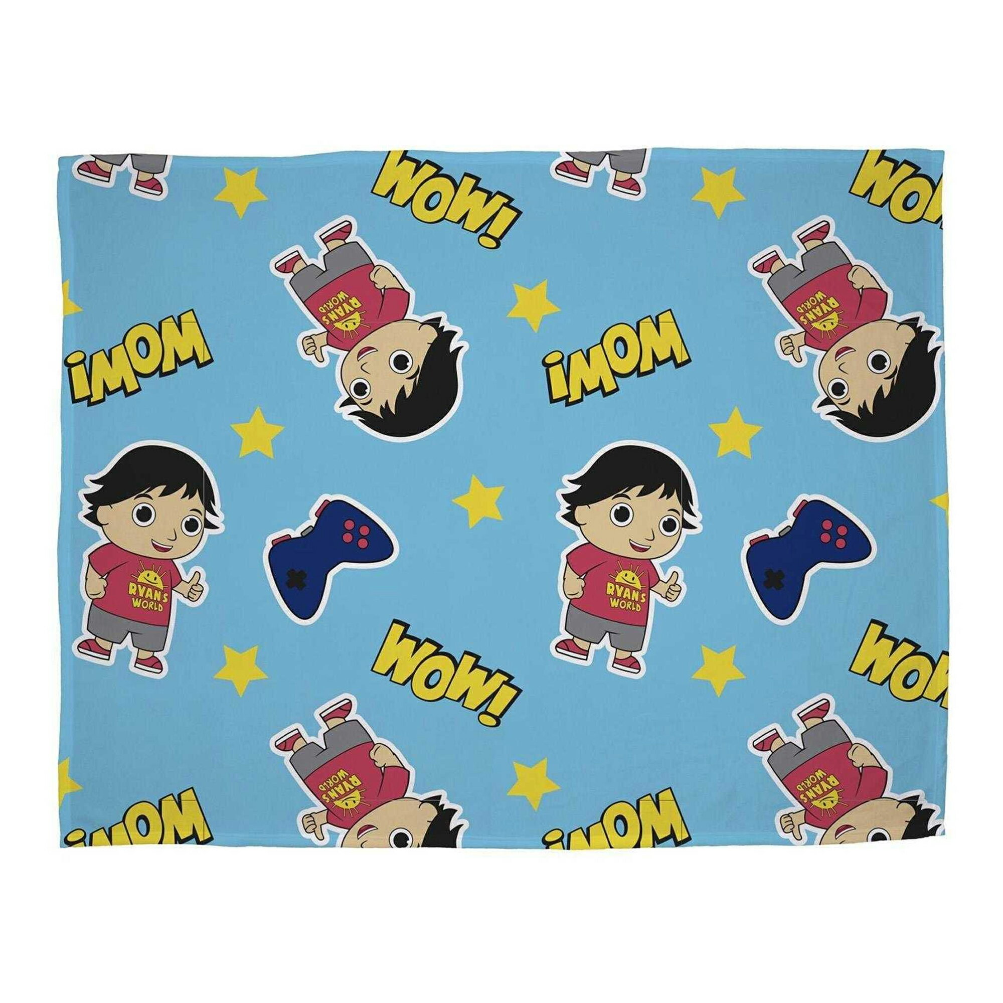 (ライアンズ・ワールド) Ryan's World オフィシャル商品 フリースブランケット フリース毛布 【海外通販】