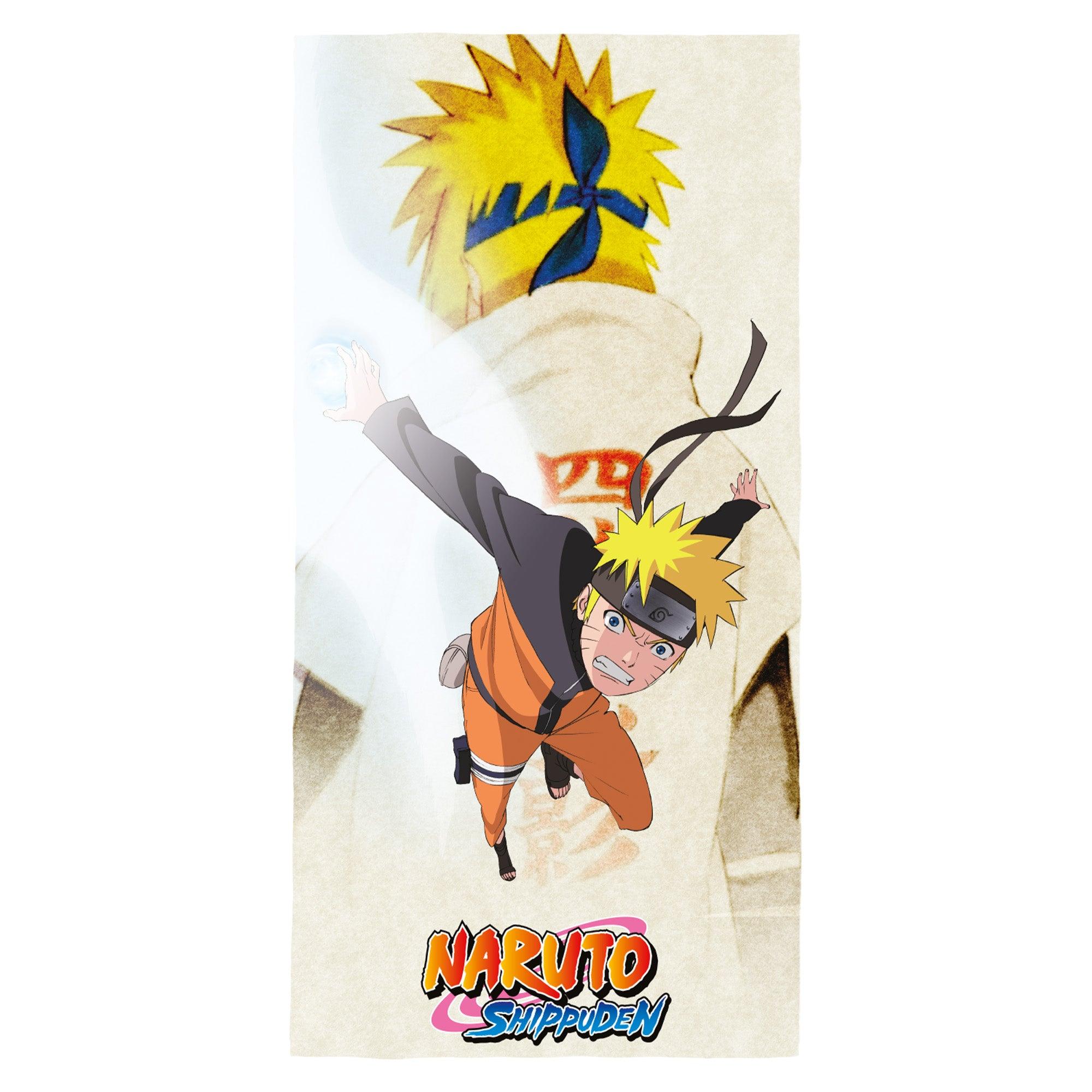 (ナルト) Naruto 疾風伝 オフィシャル商品 キッズ・子供用 コットン ビーチタオル バスタオル 【海外通販】