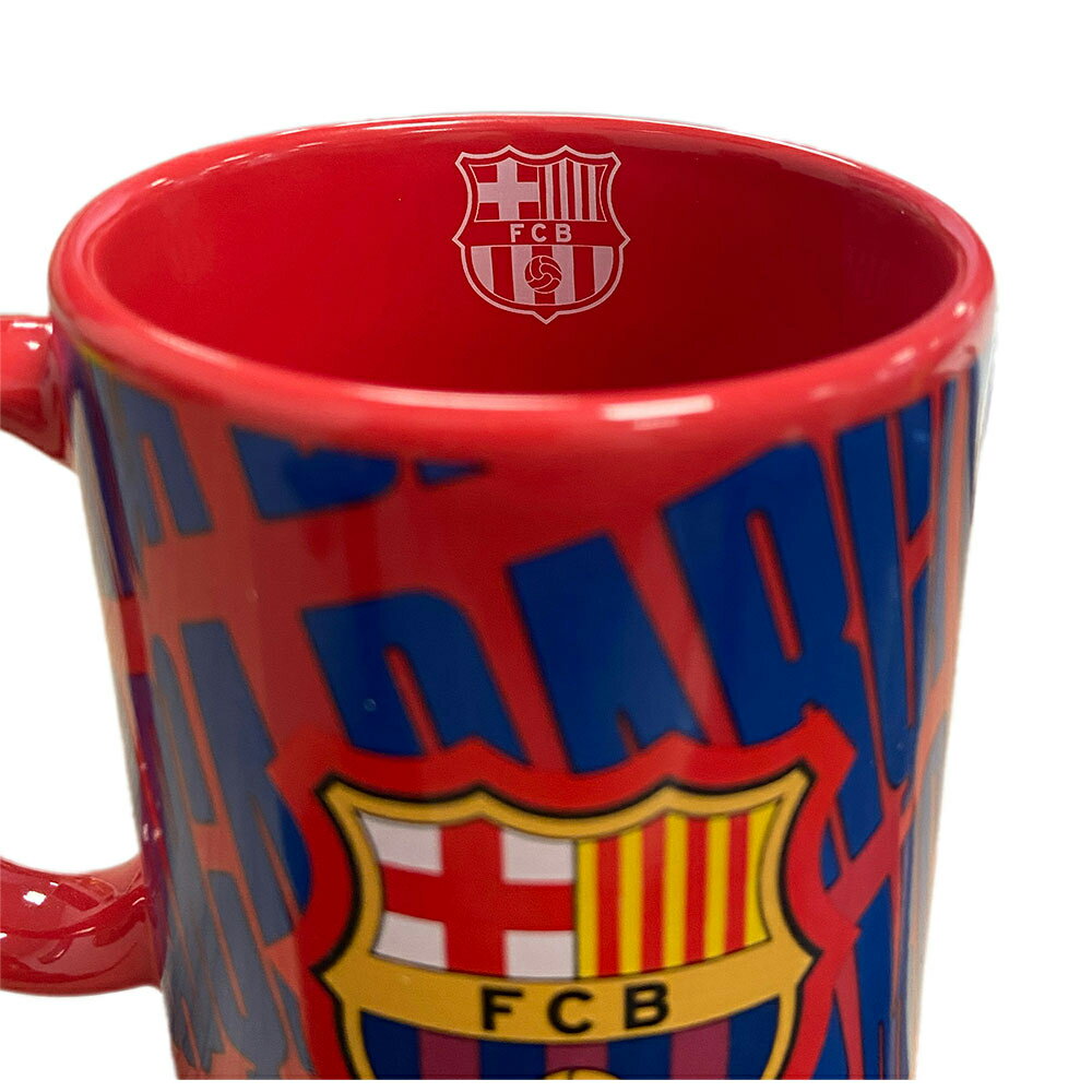 FCバルセロナ フットボールクラブ FC Barcelona オフィシャル商品 Barca 315ml マグ マグカップ コップ 【海外通販】