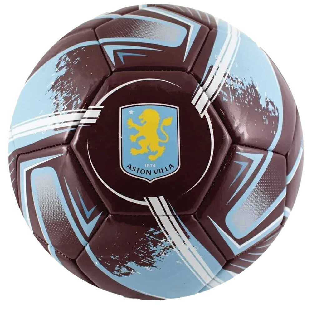 #1 Ball - アストン・ヴィラ フットボールクラブ Aston Villa FC オフィシャル商品 Turbine サッカーボール ボール 【海外通販】