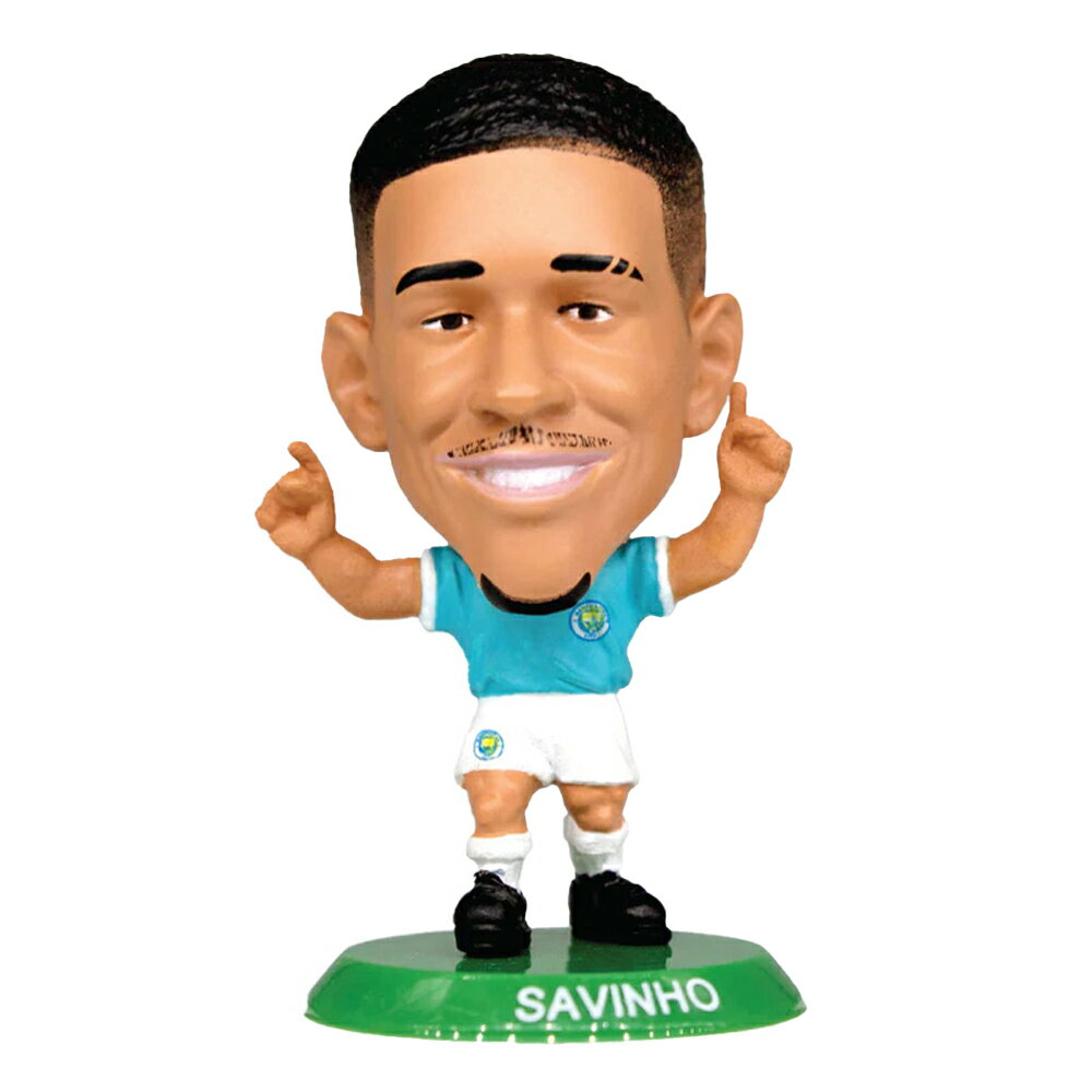 マンチェスター・シティ フットボールクラブ Manchester City FC オフィシャル商品 SoccerStarz サヴィーニョ フィギュア 人形 【海外通販】