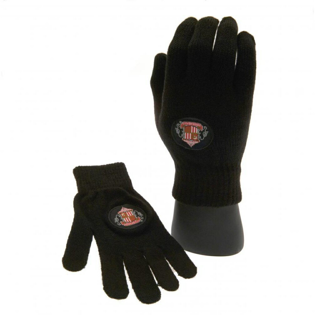 サンダーランド・アソシエーション フットボールクラブ Sunderland AFC オフィシャル商品 子供用 ニット手袋 グローブ 【楽天海外直送】