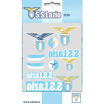 SSラツィオ フットボールクラブ SS Lazio オフィシャル商品 タトゥーシール ボディーシール ステッカー 【海外通販】