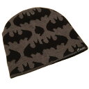 (バットマン) Batman オフィシャル商品 キッズ・子供 マスク ニット帽 ビーニー 帽子 【海外通販】