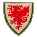 サッカー ウェールズ代表 Wales オフィシャル商品 エナメル クレスト バッジ 【海外通販】