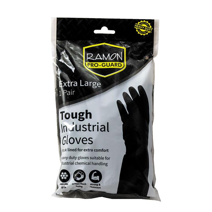 (オプティマ) Optima ヘビーウェイト ラバーグローブ ゴム手袋 キッチン クリーニング用品 XLサイズ 【..