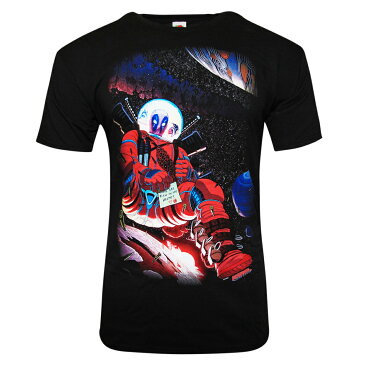(マーベル) Marvel デッドプール オフィシャル商品 ユニセックス キャラクター プリント 半袖 Tシャツ 【楽天海外直送】