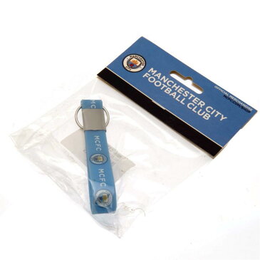 マンチェスター・シティ フットボールクラブ Manchester City FC オフィシャル商品 シリコン キーリング キーホルダー 【楽天海外直送】