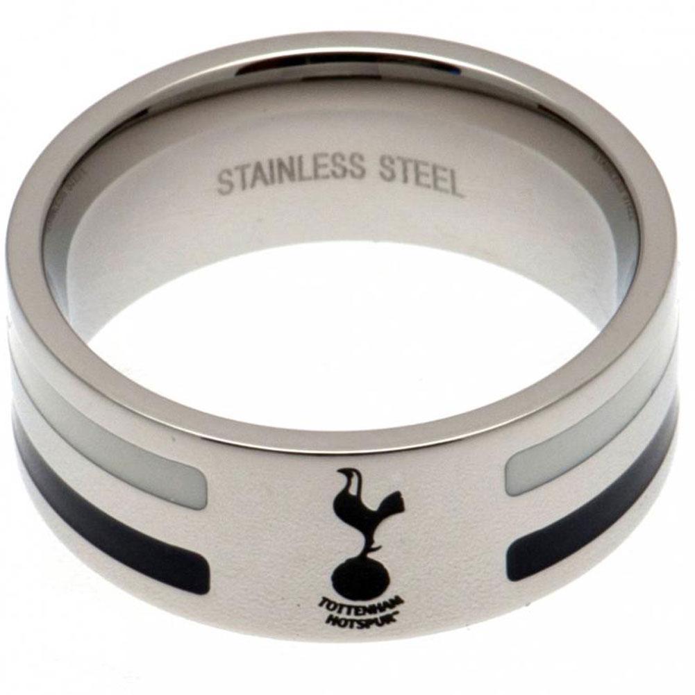 トッテナム・ホットスパー フットボールクラブ Tottenham Hotspur FC オフィシャル商品 カラーストライプ リング 指輪 【海外通販】