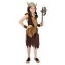 (スミッフィーズ) Smiffys キッズ・子供 ガールズ コスチューム バイキング 仮装 コスプレ セット 【海外通販】