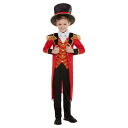 (スミッフィーズ) Smiffys ハロウィン コスプレ・仮装用 キッズ・子供用 サーカス リングマスター コスチュームセット 【海外通販】