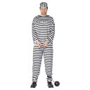 (スミッフィーズ) Smiffys メンズ 囚人 コスチューム 仮装 コスプレ 【海外通販】