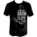 (ジョニー キャッシュ) Johnny Cash オフィシャル商品 ユニセックス The Man Comes Around Tシャツ 半袖 トップス 【海外通販】